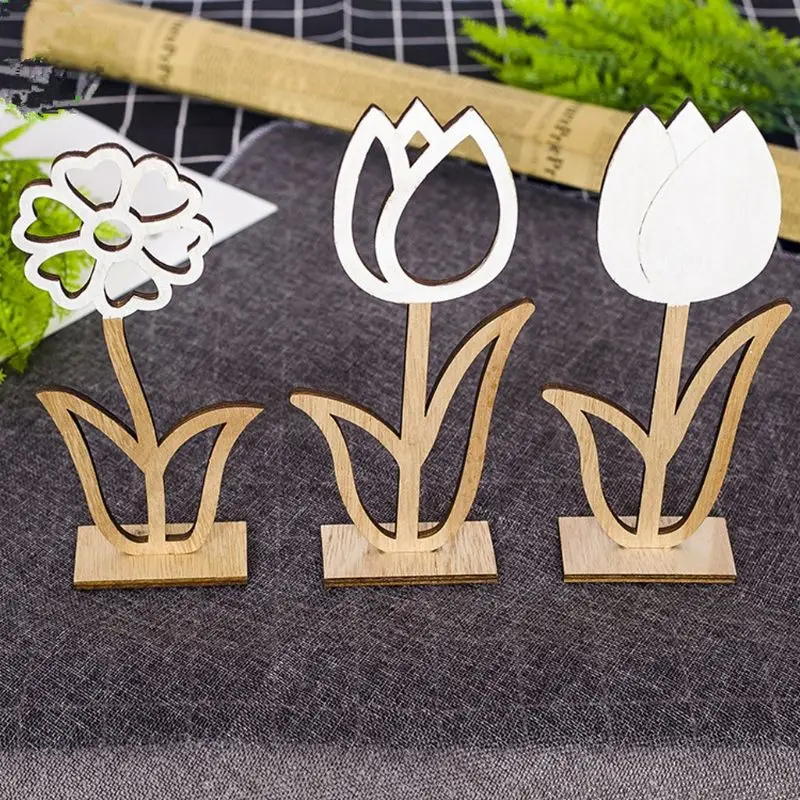 Wooden Hollow Tulip Flowers Easter Decoration Party Ornaments Creative DIY Gift Wedding Table Decor
Wooden Hollow Tulip Flowers Easter Decoration Party Ornaments Creative DIY Gift Wedding Table Decor