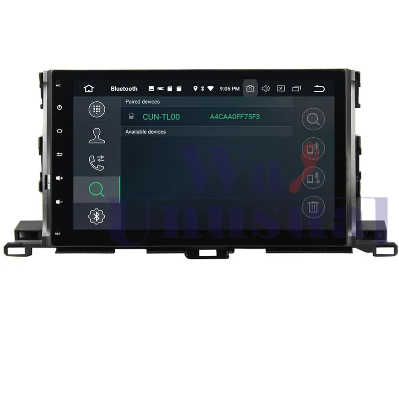 car dvd player For Toyota Highlander 2017