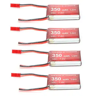 RCtown 2S 350mAh 7.4V 35C Lipo Battery for Micro Fixed Wing Helicopter Four Axis 90GT 95GT 110GT
RCtown 2S 350mAh 7.4V 35C Lipo Battery for Micro Fixed Wing Helicopter Four Axis 90GT 95GT 110GT