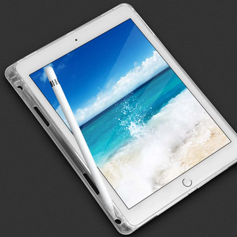 2019 Newest Protective Case Skin for iPad Pro 11 inch Soft TPU Clear Slim Fit Back Shell Cover With Apple Pencil Slot
2019 Newest Protective Case Skin for iPad Pro 11 inch Soft TPU Clear Slim Fit Back Shell Cover With Apple Pencil Slot
