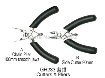 Free Shipping 2pcs GH233A B smooth gold silver metal jaws cutting cutters&pliers, jewelry pliers, jewelry making tools DIY tools
Free Shipping 2pcs GH233A B smooth gold silver metal jaws cutting cutters&pliers, jewelry pliers, jewelry making tools DIY tools