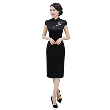 Shanghai Story 2019 New Sale chinese dress Cheongsam national trend Chinese Traditional dress embroidery Qipao for Women
Shanghai Story 2019 New Sale chinese dress Cheongsam national trend Chinese Traditional dress embroidery Qipao for Women
