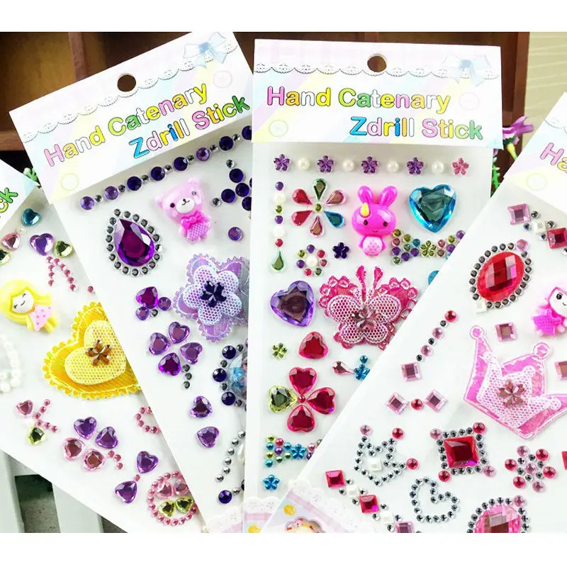 The new children's sticker DIY acrylic diamond rhinestone diamond stickers cartoon stickers children
The new children's sticker DIY acrylic diamond rhinestone diamond stickers cartoon stickers children