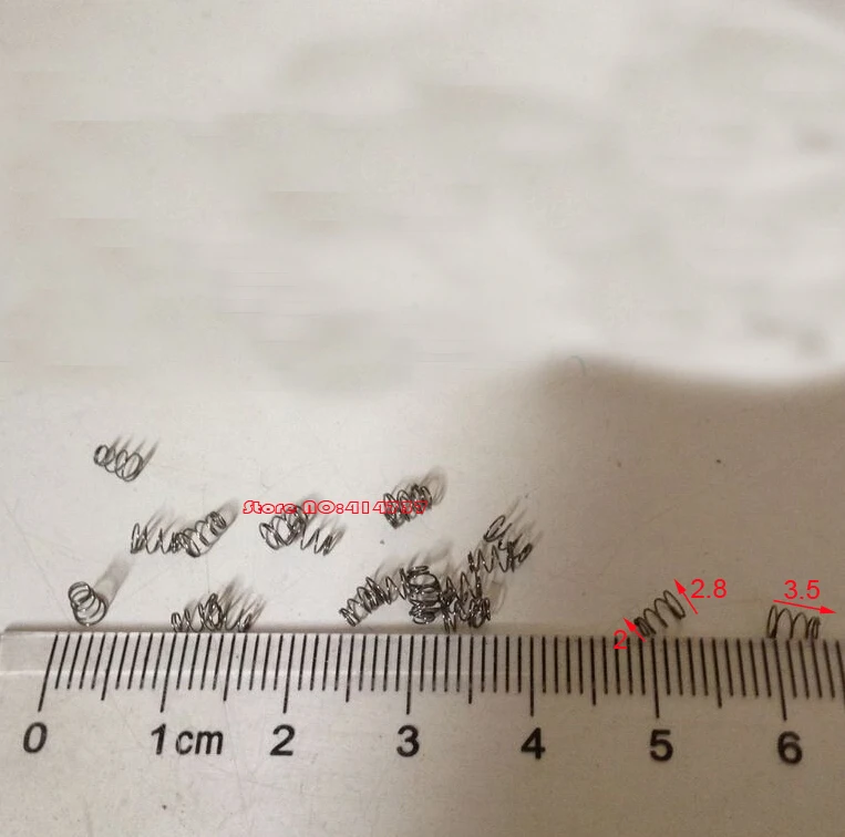 20pcs 0.2*2&2.8*3.5mm Steel conical coil spring 0.2mm wire conical sprial compression spring double conical spring
20pcs 0.2*2&2.8*3.5mm Steel conical coil spring 0.2mm wire conical sprial compression spring double conical spring