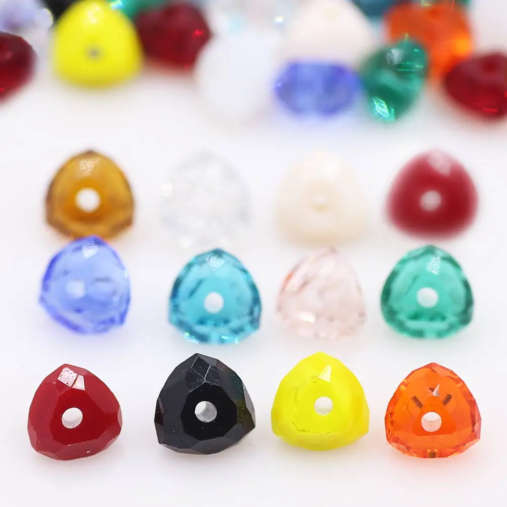 ZHUBI 95PCS/LOT 8MM Wholesale Fat Triangle Beads Faceted Crystal Glass Bicone For DIY Making Bracelets & Jewelry Accessories
ZHUBI 95PCS/LOT 8MM Wholesale Fat Triangle Beads Faceted Crystal Glass Bicone For DIY Making Bracelets & Jewelry Accessories