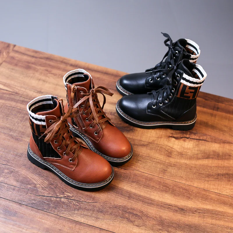 New Autumn Socks Boots European British Style Boots Kids Short Boots Girls Martin Boots Side Zipper Childrens Shoes Baby Botas
New Autumn Socks Boots European British Style Boots Kids Short Boots Girls Martin Boots Side Zipper Childrens Shoes Baby Botas