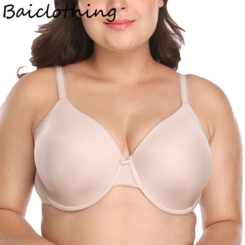 36 38 40 42 44 46 B C D DD E F G H BAICLOTHING Plus Size Women's Smooth Full Coverage Underwire Essential Plus Size T-Shirt Bra
36 38 40 42 44 46 B C D DD E F G H BAICLOTHING Plus Size Women's Smooth Full Coverage Underwire Essential Plus Size T-Shirt Bra
