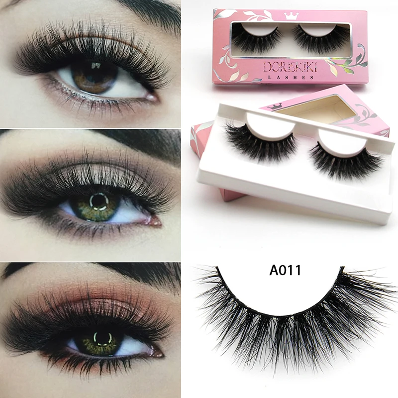 A011 3D Mink eyelashes Medium Dramatic Winged Lashes Flutter Fake Lashes Makeup Best Choice Lashes For cat eyes lash Doriskiki 
A011 3D Mink eyelashes Medium Dramatic Winged Lashes Flutter Fake Lashes Makeup Best Choice Lashes For cat eyes lash Doriskiki