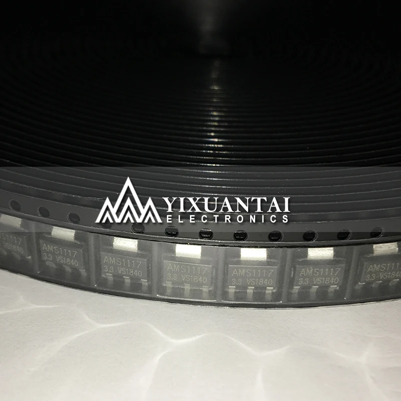 100pcs/Lot AMS1117-3.3 AMS1117-5.0 AMS1117 3V3 AMS1117-1.2 AMS1117-1.5 AMS1117-1.8 AMS1117-2.5 AMS1117-ADJ SOT-223 NEW
100pcs/Lot AMS1117-3.3 AMS1117-5.0 AMS1117 3V3 AMS1117-1.2 AMS1117-1.5 AMS1117-1.8 AMS1117-2.5 AMS1117-ADJ SOT-223 NEW