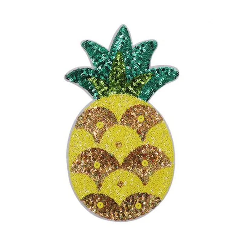 Clothing Women Shirt Top Diy Fruit Patch Pineapple Sequins deal with it T-shirt girls Punk biker Patches for clothes 3D Stickers
Clothing Women Shirt Top Diy Fruit Patch Pineapple Sequins deal with it T-shirt girls Punk biker Patches for clothes 3D Stickers