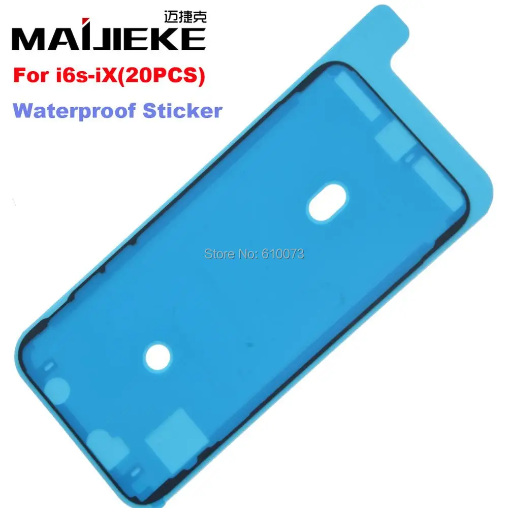 20pcs Waterproof Sticker for iPhone X 8 7 6s plus 3M Adhesive Pre-Cut LCD Screen Frame Tape Repair Parts
20pcs Waterproof Sticker for iPhone X 8 7 6s plus 3M Adhesive Pre-Cut LCD Screen Frame Tape Repair Parts
