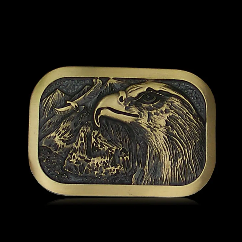Fashion Retro Pure Copper Carving Eagle Belt Buckle Super Cool Male Logo Jeans Accessories Fit 3.8-4cm Belt Man Gift
Fashion Retro Pure Copper Carving Eagle Belt Buckle Super Cool Male Logo Jeans Accessories Fit 3.8-4cm Belt Man Gift