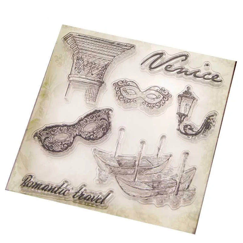 2018 New Venice Romantic Travel Transparent Clear Silicone Stamp for Seal DIY Scrapbooking Photo Album Decorative Clear Stamp
2018 New Venice Romantic Travel Transparent Clear Silicone Stamp for Seal DIY Scrapbooking Photo Album Decorative Clear Stamp