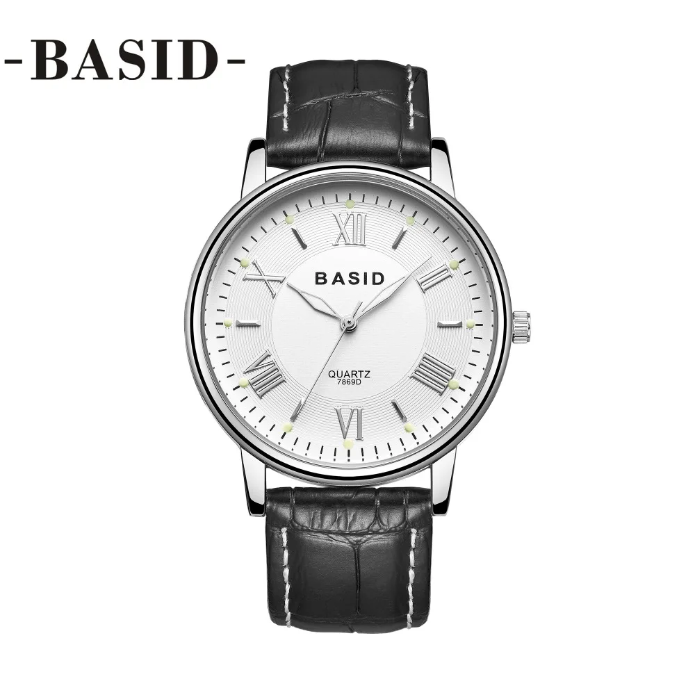 BASID Women Watches Leather Band Simple Quartz Wristwatch Fashion Clock Women Horloge Quartz Wristwatches Christmas gift
BASID Women Watches Leather Band Simple Quartz Wristwatch Fashion Clock Women Horloge Quartz Wristwatches Christmas gift