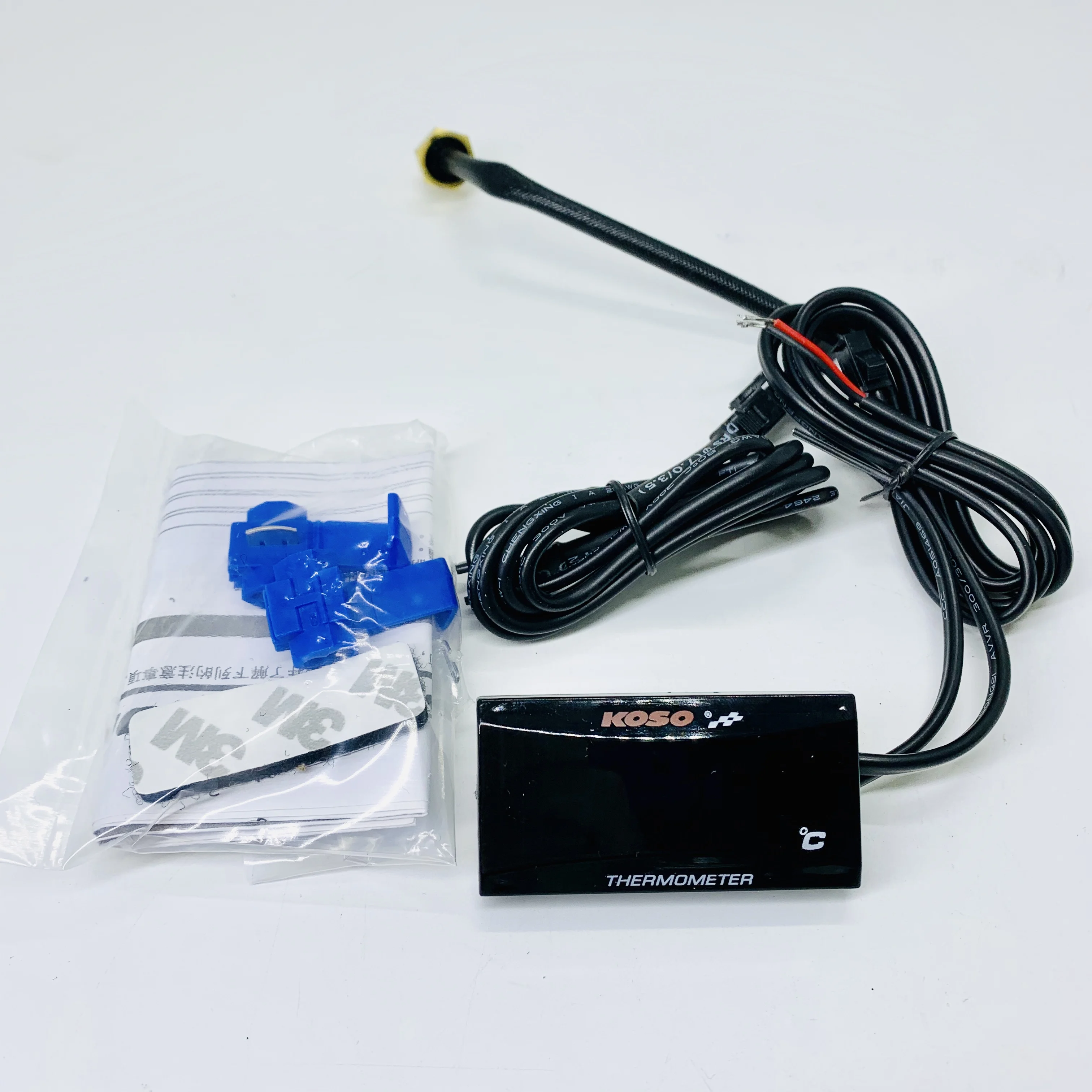 Digital meter, sensor, thermometer, KOSO, waterproof, racing, tuning, universal, parts, for scooter
Digital meter, sensor, thermometer, KOSO, waterproof, racing, tuning, universal, parts, for scooter