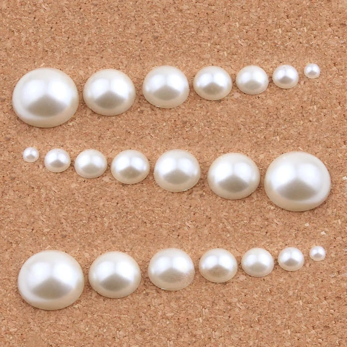 4/5/6/8/10mm Flatback Half Round Pearls Jewelry Garment Beads Plastic ABS Imitation Beige Pearl DIY Craft Scrapbook Decoration
4/5/6/8/10mm Flatback Half Round Pearls Jewelry Garment Beads Plastic ABS Imitation Beige Pearl DIY Craft Scrapbook Decoration