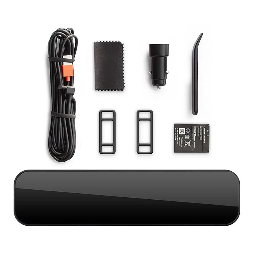 Xiaomi 70 minutes Rear View Camera Car DVR registrar WiFi Bluetooth ADAS Smart Rearview Mirror 160 degree G sensor GPS F1.8 microphone speacker dash cam (4)
