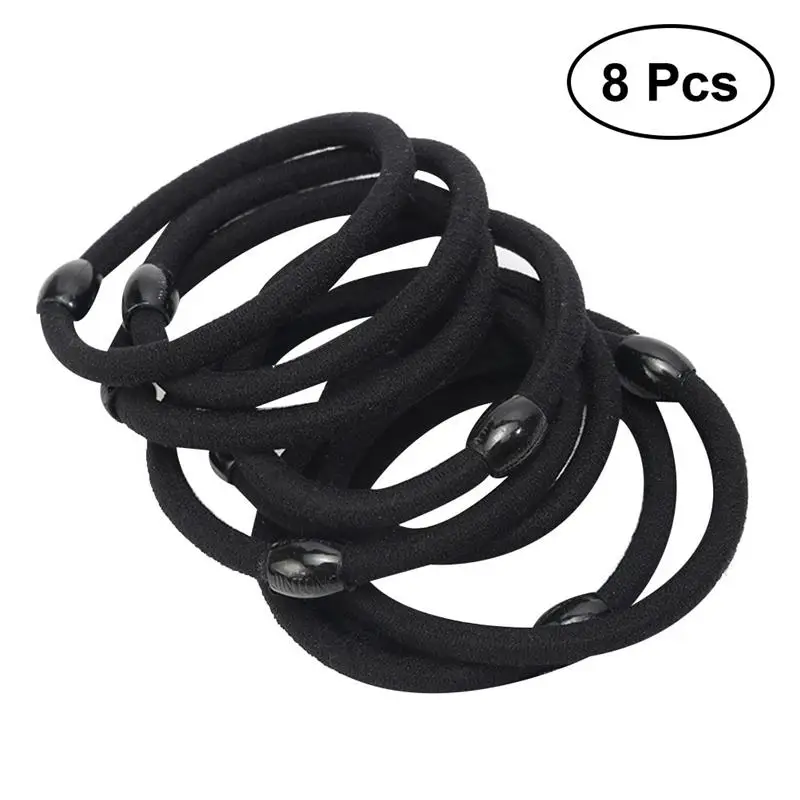 8pcs Ponytail Holders Elastic Hair Bands Hair Ties Hair Accessories for Girl Women (Black)
8pcs Ponytail Holders Elastic Hair Bands Hair Ties Hair Accessories for Girl Women (Black)