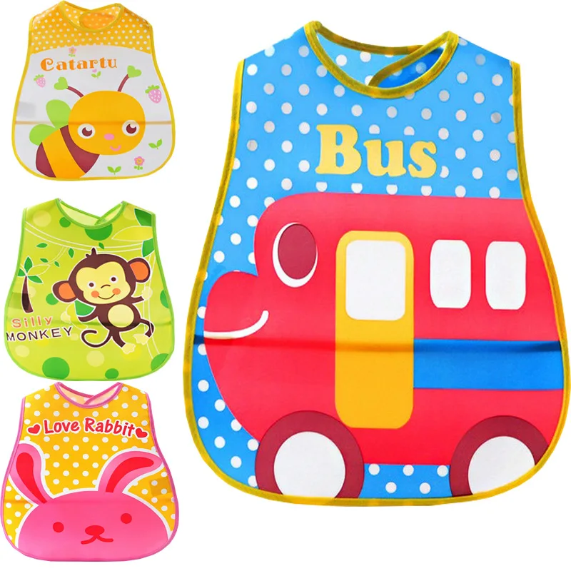 Hot Baby Bibs EVA Waterproof Boys Girls Infants Cartoon Cute Bib Baby Burp Cloths For Children Self Feeding Baberos Good quality
Hot Baby Bibs EVA Waterproof Boys Girls Infants Cartoon Cute Bib Baby Burp Cloths For Children Self Feeding Baberos Good quality