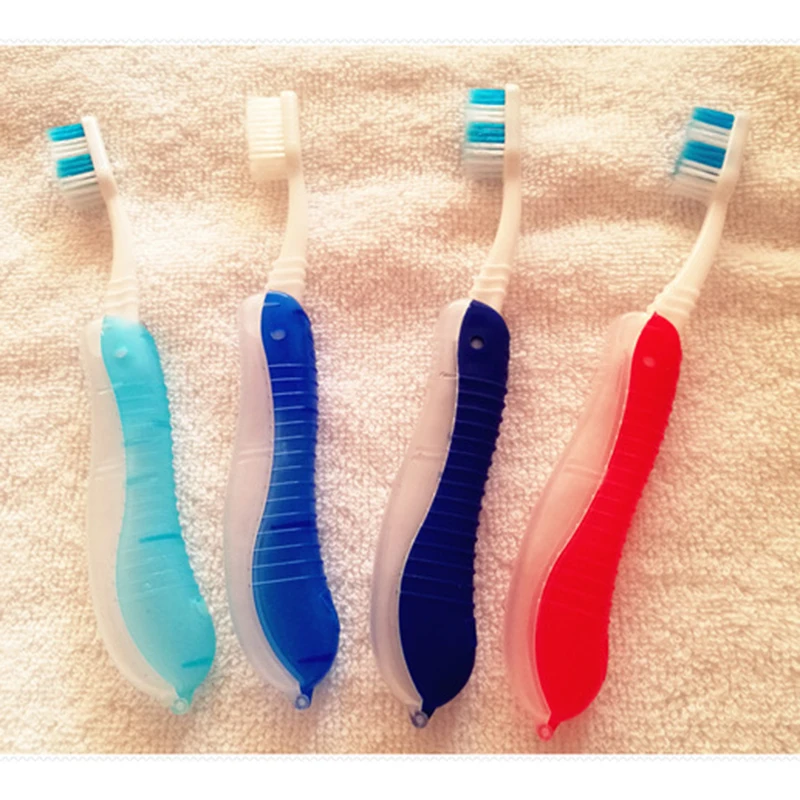 Новая Складная зубная щетка для гигиены полости рта портативная одноразовая