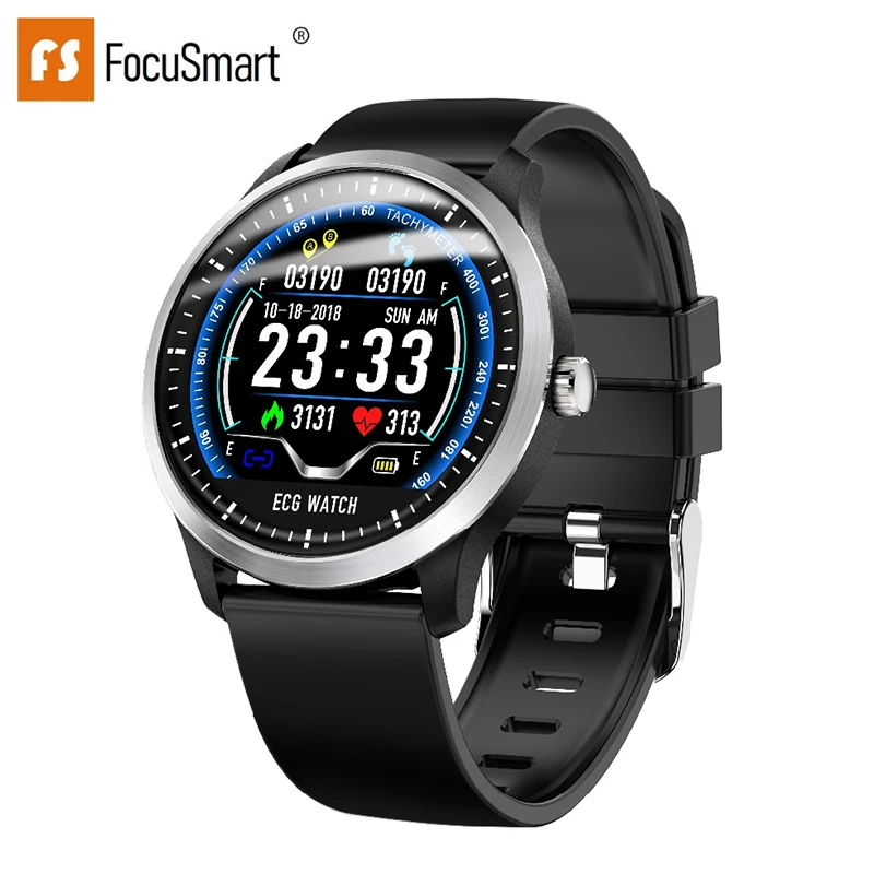 FocuSmart 2019 New N58 Smart Watch With ECG PPG Color Display Heart Rate Monitor Blood Pressure Fitness Tracker Smart Watch
FocuSmart 2019 New N58 Smart Watch With ECG PPG Color Display Heart Rate Monitor Blood Pressure Fitness Tracker Smart Watch
