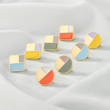 Spring style 20pcs/lot round/square shape alloy drop oil fashion women stud charms earrings diy jewelry pendant accessory
Spring style 20pcs/lot round/square shape alloy drop oil fashion women stud charms earrings diy jewelry pendant accessory