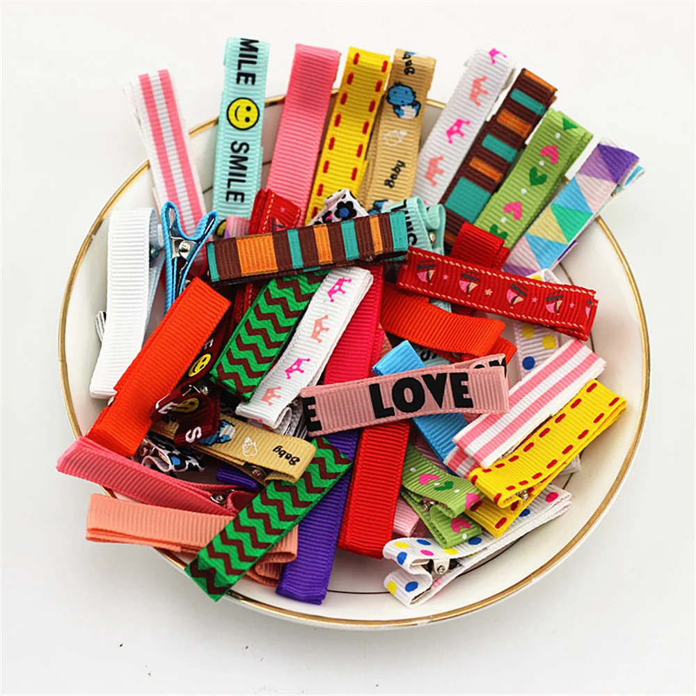 10pcs Lovely Bebe Hair Clips Kids DIY Handmade Hairpin Patch Duckbill Hair Clips Ribbon Flower Print Ribbon Clip Girls Hairpins
10pcs Lovely Bebe Hair Clips Kids DIY Handmade Hairpin Patch Duckbill Hair Clips Ribbon Flower Print Ribbon Clip Girls Hairpins
