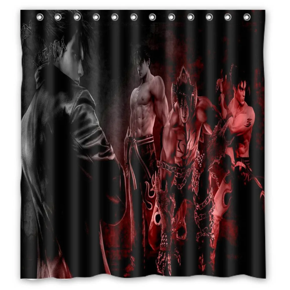 Vixm Home Jin Kazama Devil Mildew Resistant Shower Curtains Fabric Bathr Curtains for Bathroom Deco 66x72 inch
Vixm Home Jin Kazama Devil Mildew Resistant Shower Curtains Fabric Bathr Curtains for Bathroom Deco 66x72 inch