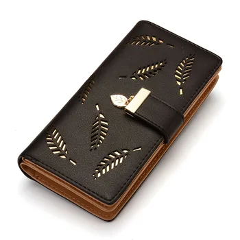 Women Wallet Leather Card Holder Wallet Long Phone Bag Leaves Hollow Out Women Clutch Female Wallets And Purses Girls Designer
Women Wallet Leather Card Holder Wallet Long Phone Bag Leaves Hollow Out Women Clutch Female Wallets And Purses Girls Designer