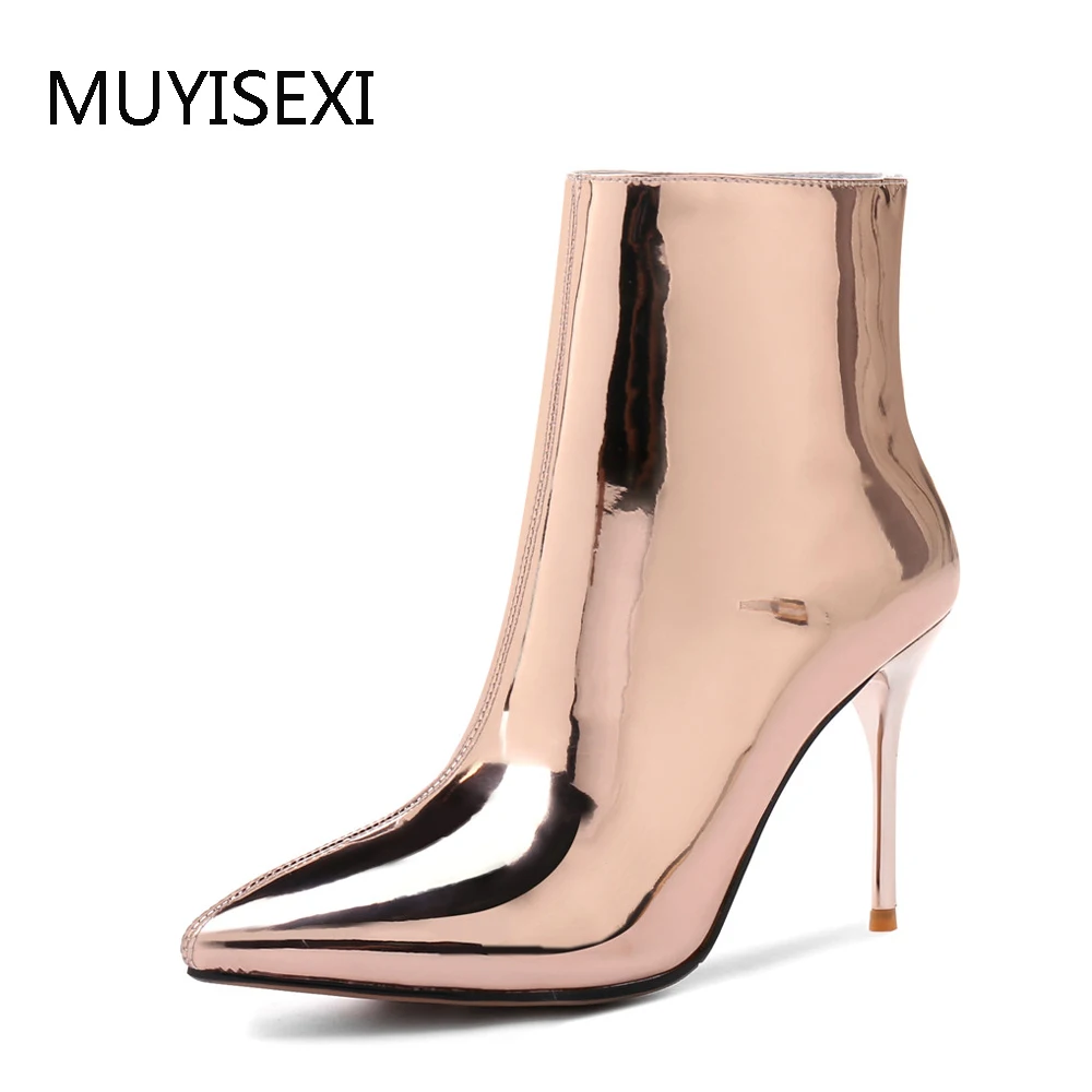 Women Ankle Boots Winter Sexy High Heels Nightclub Steel Tube Dance Boots Gold Silver plus size 34-43 BH03 MUYISEXI
Women Ankle Boots Winter Sexy High Heels Nightclub Steel Tube Dance Boots Gold Silver plus size 34-43 BH03 MUYISEXI
