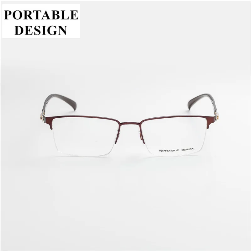 New Arrival Men Style Titanium Alloy Half Rim Quality Eye Glasses Fashion Design Men's Eyeglasses Casual Optical Frame for men
New Arrival Men Style Titanium Alloy Half Rim Quality Eye Glasses Fashion Design Men's Eyeglasses Casual Optical Frame for men