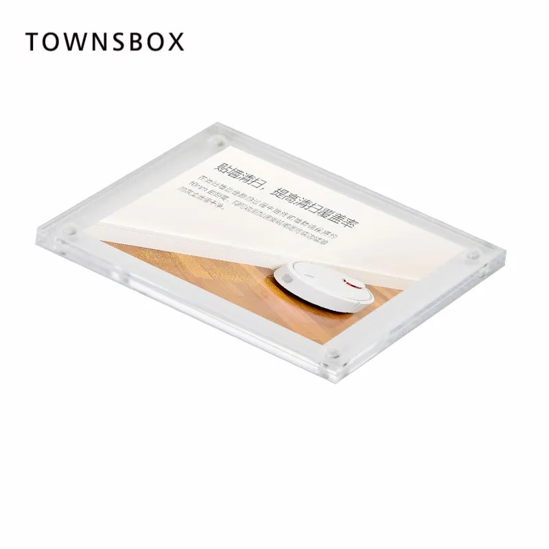 Acrylic Block Frame Magnetic Shelf Wall Mount Price Tag Picture Paper Info Label Frame Desk Table Sign Holder Name Card Display
Acrylic Block Frame Magnetic Shelf Wall Mount Price Tag Picture Paper Info Label Frame Desk Table Sign Holder Name Card Display
