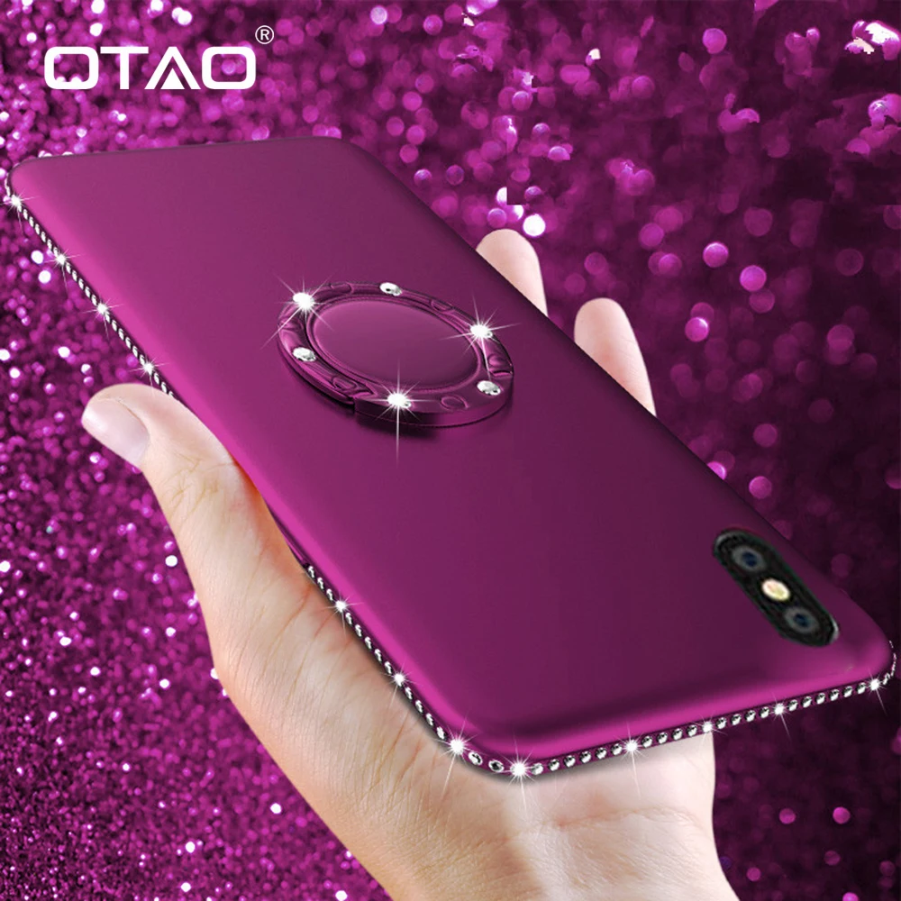 Мягкий силиконовый чехол OTAO для iPhone 7 8 6 6s Plus XS MAX XR X | Мобильные телефоны и