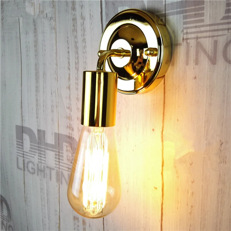 Gloden color DIY Wall light fixture E27 plated Loft american retro vintage iron wall lamp 90V-240V 40W Antique lamp
Gloden color DIY Wall light fixture E27 plated Loft american retro vintage iron wall lamp 90V-240V 40W Antique lamp