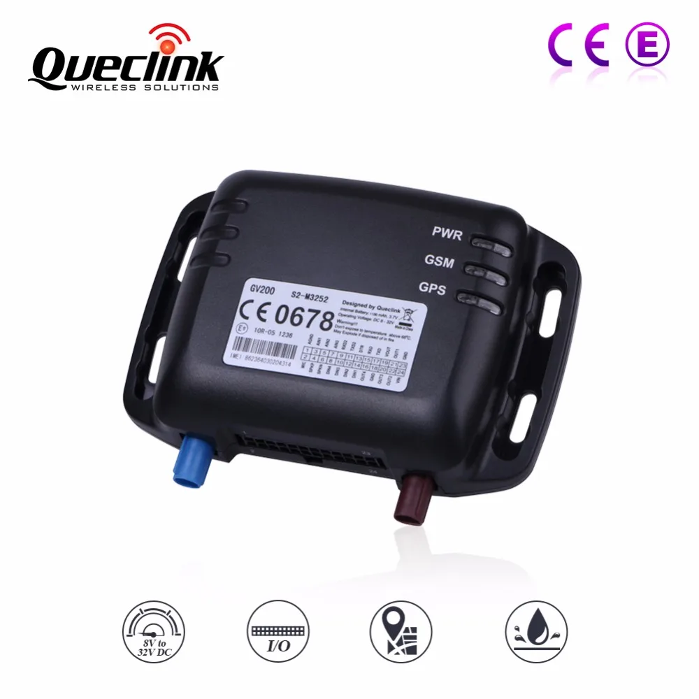 GPS Tracker Car GPS Tracking Device GSM Locator Crawler Queclink GV200 8-32V Google Maps Link Support Camera Fuel Sensor CANBUS
GPS Tracker Car GPS Tracking Device GSM Locator Crawler Queclink GV200 8-32V Google Maps Link Support Camera Fuel Sensor CANBUS