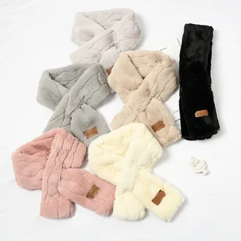 2019 thick plush scarf female wild solid color texture furry rabbit fur warm thick autumn and winter wild scarf cross scarf
2019 thick plush scarf female wild solid color texture furry rabbit fur warm thick autumn and winter wild scarf cross scarf