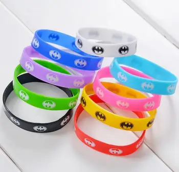 100Pcs mixed popular cartoon Batman rubber hand bands silicone bracelets with WW40
100Pcs mixed popular cartoon Batman rubber hand bands silicone bracelets with WW40