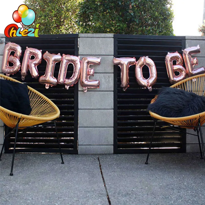 Rose Gold Bride To Be Balloon Gold Team Bride Ball Hen Party Accessories Bridal Shower Bachelorette Party decor letters ballons
Rose Gold Bride To Be Balloon Gold Team Bride Ball Hen Party Accessories Bridal Shower Bachelorette Party decor letters ballons