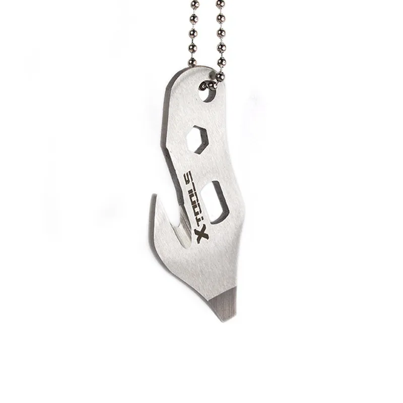 Pocket Multi Tool EDC Rope Cut Bottle Opener Wrench Screwdriver Keychain Outdoor Gadget Survival Camping Stainless Steel Camping
Pocket Multi Tool EDC Rope Cut Bottle Opener Wrench Screwdriver Keychain Outdoor Gadget Survival Camping Stainless Steel Camping