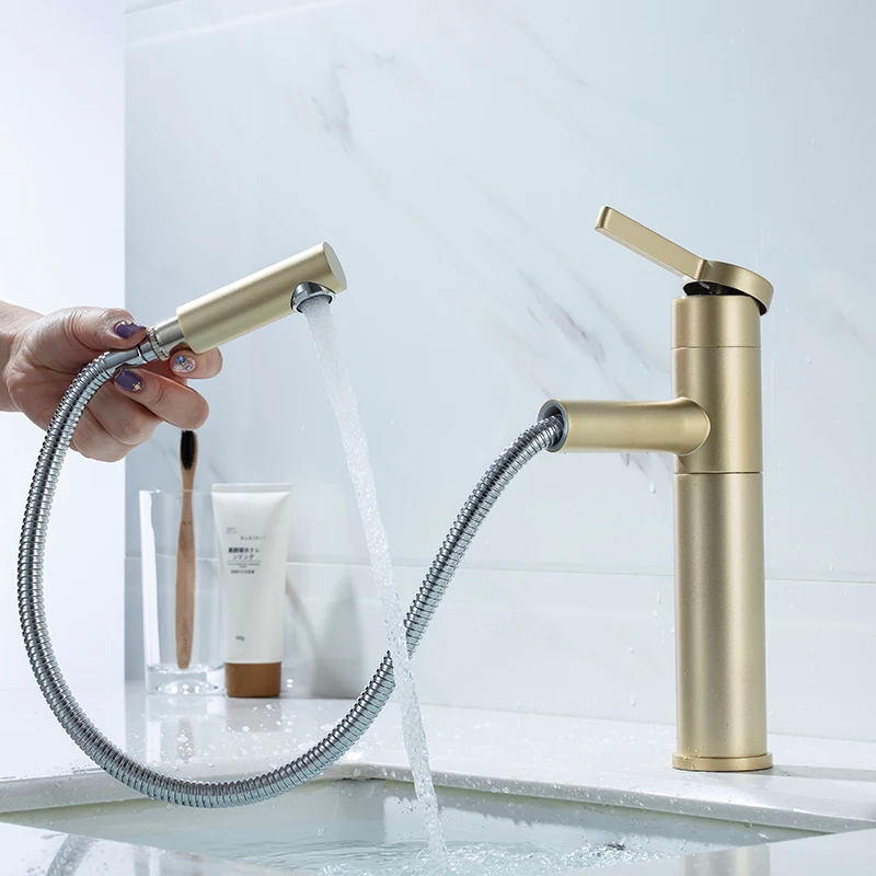 Drawing Gold all copper basin faucet deck mounted single hole pull out faucets tap 2019 new
Drawing Gold all copper basin faucet deck mounted single hole pull out faucets tap 2019 new