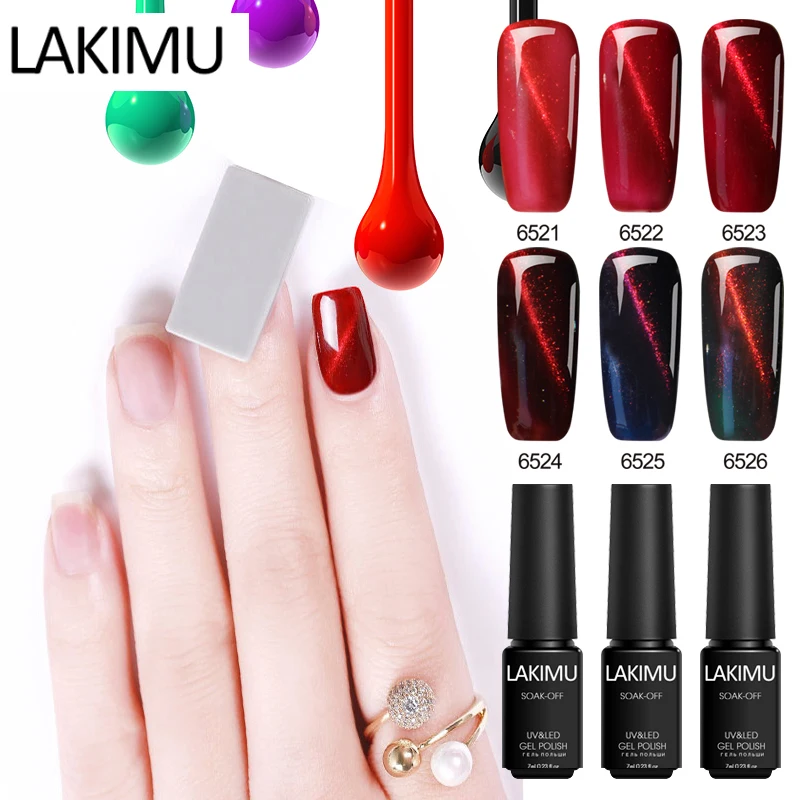 Lakimu 7ml Soak Off UV Gel Varnishes DIY 3D Fire Red Cat Eyes Nail Art Magnet Gel Lucky Cat Eyes Magical Colors Gel Nail Polish
Lakimu 7ml Soak Off UV Gel Varnishes DIY 3D Fire Red Cat Eyes Nail Art Magnet Gel Lucky Cat Eyes Magical Colors Gel Nail Polish