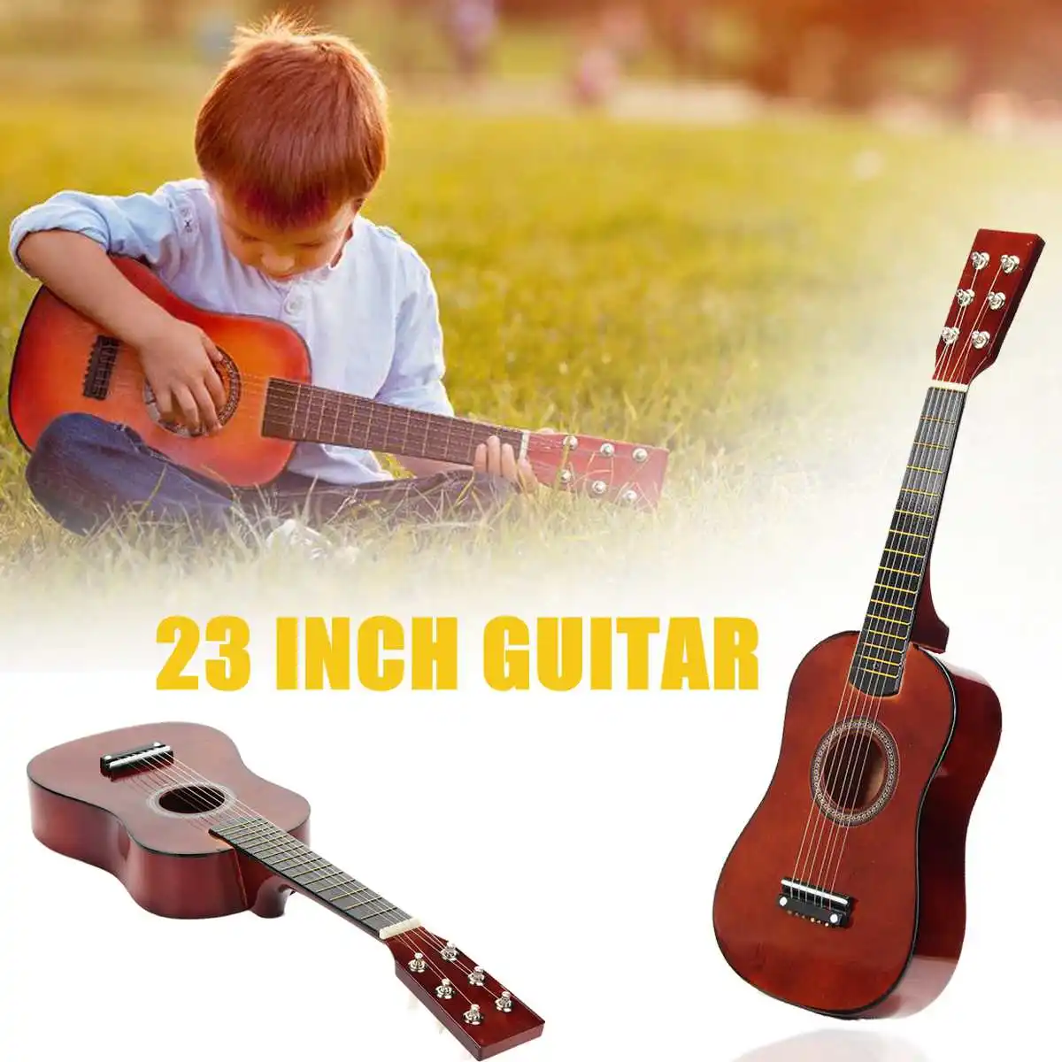 23 Inch Basswood Coffee Mini Kids Concert Acoustic Ukulele Guitar Musical Instrument Child Gift
23 Inch Basswood Coffee Mini Kids Concert Acoustic Ukulele Guitar Musical Instrument Child Gift