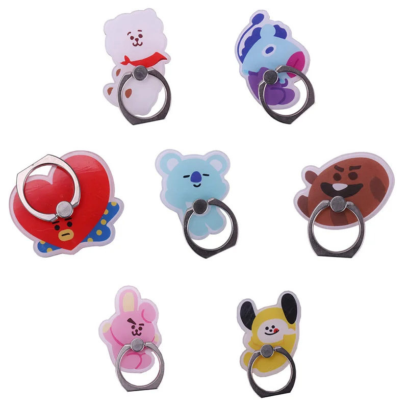 New Bangtan Boys KOYA RJ COOKY SHOOKY MANG CHIMMY TATA 360 Degree Universal Finger Rings Smartphone Stand Holder
New Bangtan Boys KOYA RJ COOKY SHOOKY MANG CHIMMY TATA 360 Degree Universal Finger Rings Smartphone Stand Holder