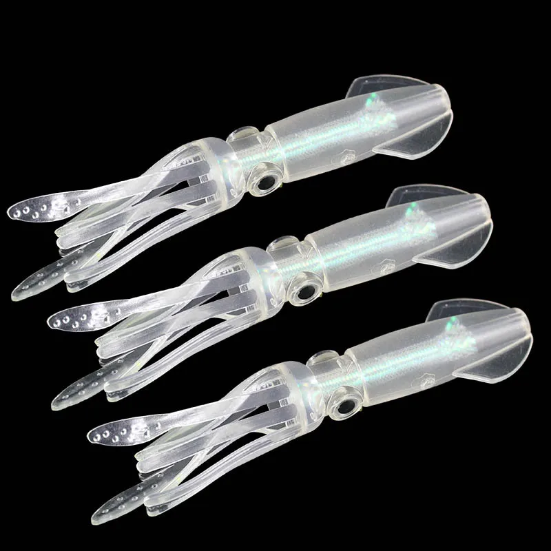 1 Piece/Lot Squid Silicone Fishing lure 10cm 9g Colorful laser squid Jigs Tube Artificial Bait sea Fishing
1 Piece/Lot Squid Silicone Fishing lure 10cm 9g Colorful laser squid Jigs Tube Artificial Bait sea Fishing