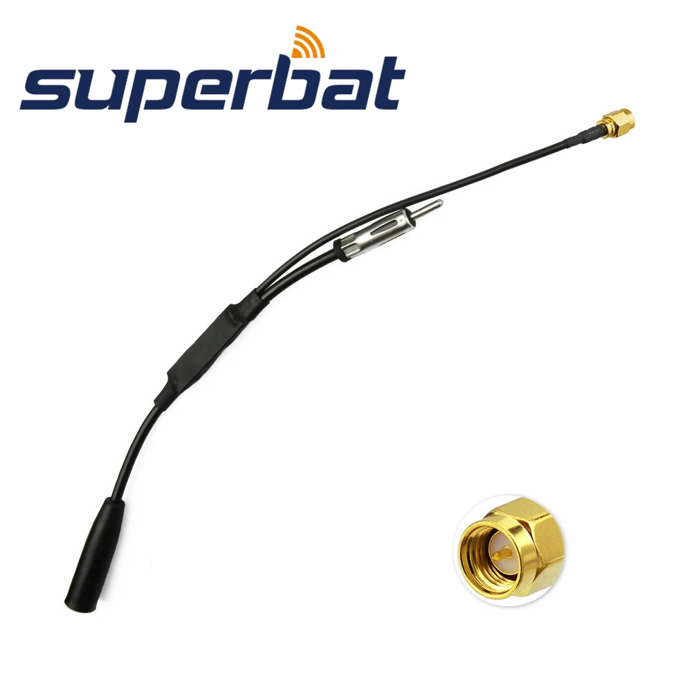 Superbat DAB DAB + Antenna Aerial Splitter Adapter SMA Male Plug Connector Car Radio Active
Superbat DAB DAB + Antenna Aerial Splitter Adapter SMA Male Plug Connector Car Radio Active
