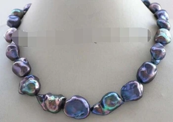 free shipping Genuine Natural Black Reborn Keshi Pearl Necklace 14KGP
free shipping Genuine Natural Black Reborn Keshi Pearl Necklace 14KGP