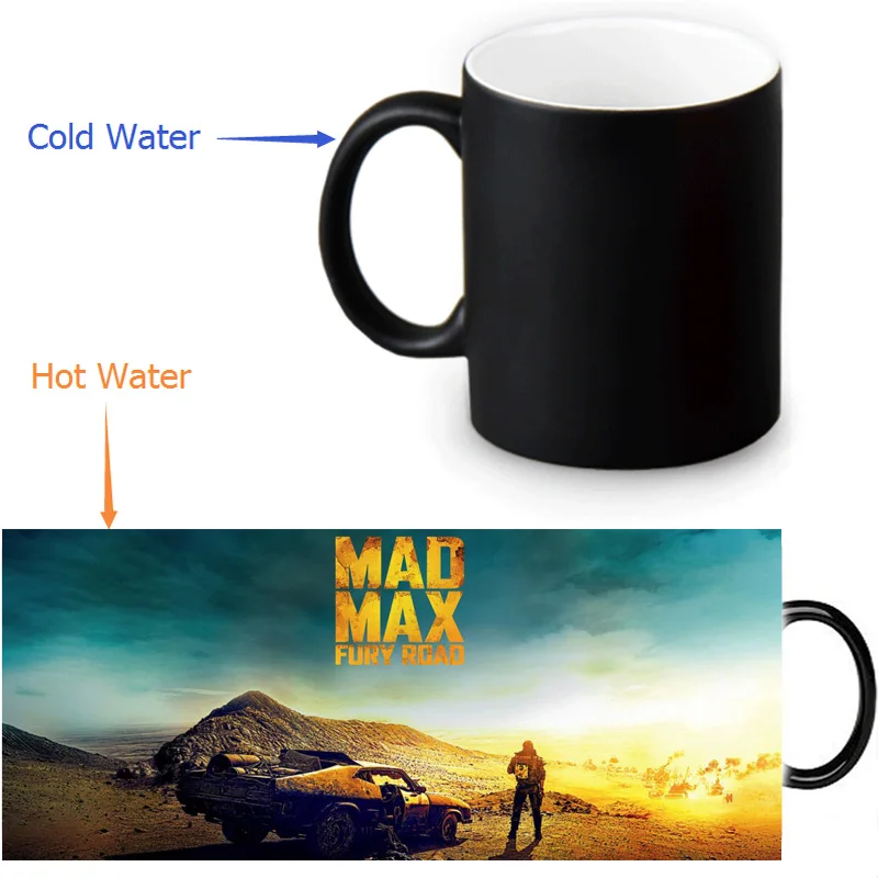 Free shipping Mad Max Fury Road Mug Color change Ceramice Morph Mug/ Heat Sensitive Pixel Morphing Mugs 300ml
Free shipping Mad Max Fury Road Mug Color change Ceramice Morph Mug/ Heat Sensitive Pixel Morphing Mugs 300ml