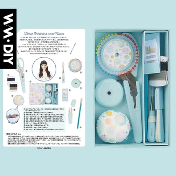 Japan CLOVER Shinohara Tomoe Mint Fresh Girl Handmade Boxes Scissors Sewing Tools Sets
Japan CLOVER Shinohara Tomoe Mint Fresh Girl Handmade Boxes Scissors Sewing Tools Sets