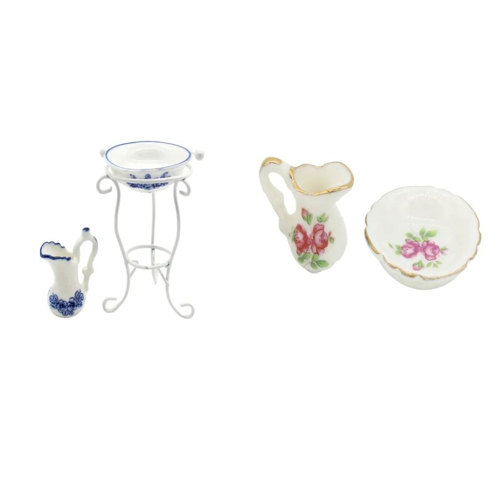 1/12 Scale Dollhouse Miniature Water Pot Washbasin and Rack Set 1:12 Doll House Kitchen Decor Toys for Kids Child Christmas Gift
1/12 Scale Dollhouse Miniature Water Pot Washbasin and Rack Set 1:12 Doll House Kitchen Decor Toys for Kids Child Christmas Gift