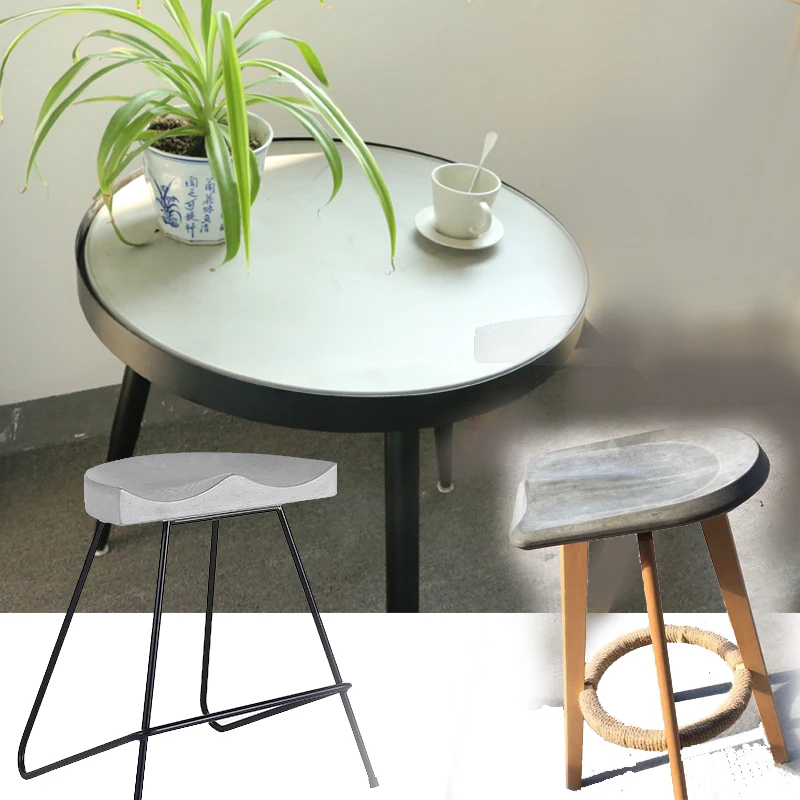 Concrete table top mold cement chair silicone mold cement mold for home decoration
Concrete table top mold cement chair silicone mold cement mold for home decoration